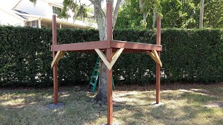 Build an 8x8 Play Structure with dimensional lumber (minimal cuts!) (part 1)