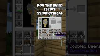 She Didn’t Notice… Until THIS 😭 (Minecraft) | #gaming  #minecraftmemes  #minecraftshorts