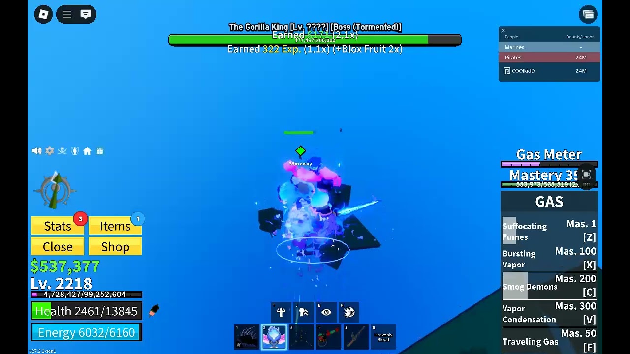 trying to kill tormented gorilla king