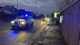 Merseyside Police - Marked & Unmarked BMW X5 Armed Response Vehicles Responding!