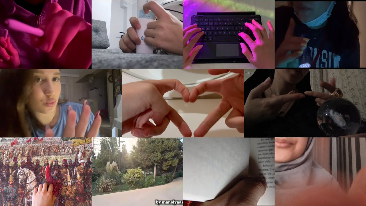 10 BİN ABONEYE ÖZEL / TAKİPÇİLERİM ASMR YAPIYOR 🎉💤