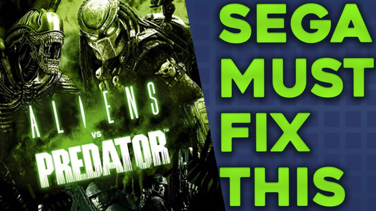 Aliens Vs Predator is broken on PC - YouTube