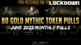 TWD RTS: 80 Gold Mythic Token Pulls, June 2022 Monthly Pulls! The Walking Dead: Road to Survival screenshot 2