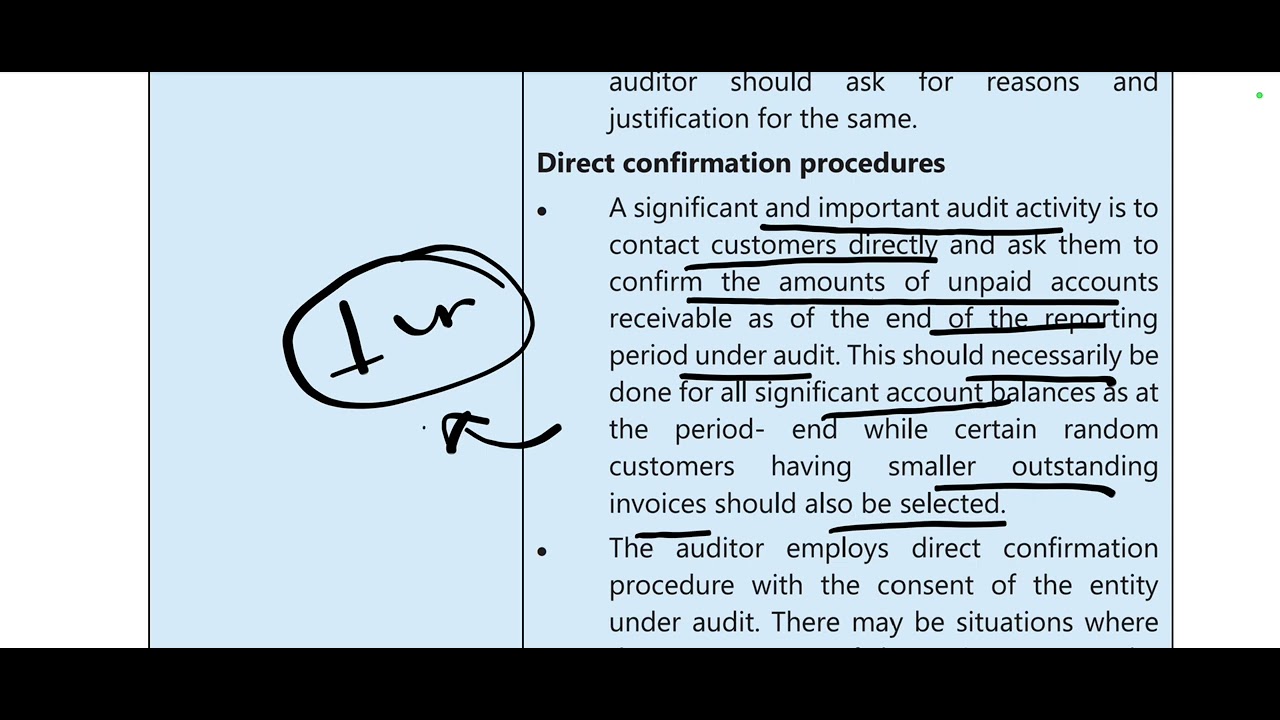 CA INTER G2 AUDIT CH 5 PART 3 MAY24 NOV24 AUDIT OF ITEMS OF FINANCIAL ...