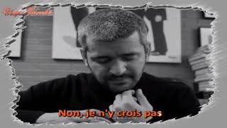 Video thumbnail of "Karaoké - Grégoire - Chanson pour un enterrement"