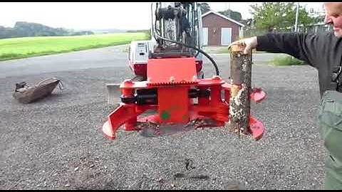 Energy cutter grapple / excavator attachment/ timber grab