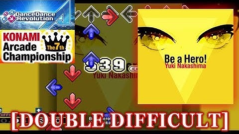 【DDR A】 Be a Hero! [DOUBLE DIFFICULT] 譜面確認＋クラップ