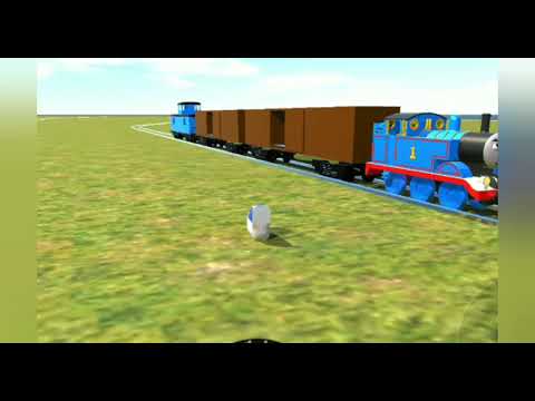 Thomas The Runaway Tank Engine In Simpleplane Youtube - thomas the unstoppable tank engine roblox