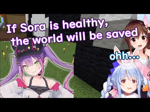 If Sora is healthy, the world will be saved【 Hololive ▷ Eng sub】
