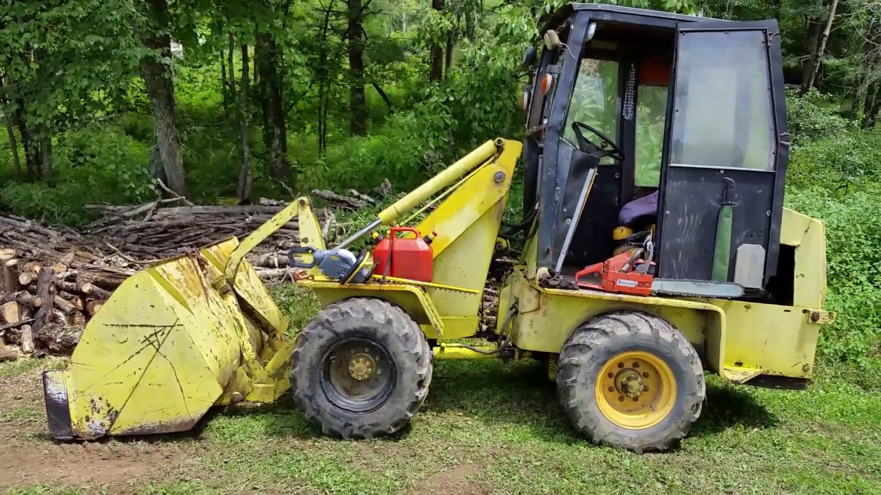 Firewood Harvesting Equipment On Board Swinger Loader image