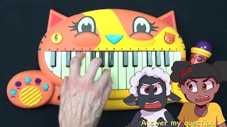 HOW TO PLAY ANSWER MY QUESTION AMANDA THE ADVENTURER EASY ON A CAT PIANO by CatPiano Entertainment 6,425 views 10 months ago 57 seconds