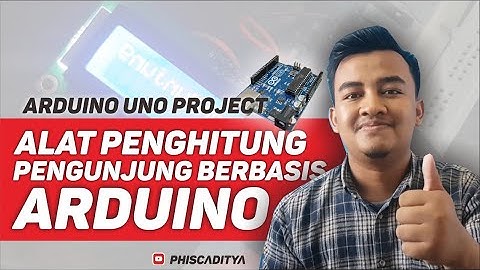 ALAT PENGHITUNG PENGUNJUNG OTOMATIS BERBASIS ARDUINO UNO DENGAN SENSOR LDR | #Jurnalistrik