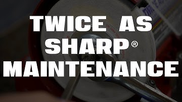 Maintenance on the Twice as Sharp® Scissors Sharpener