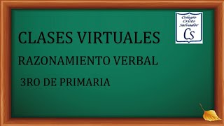 Razonamiento Verbal - Tema: Campo Semántico