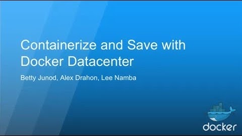 Containerize Existing Apps to Save Money, with Docker