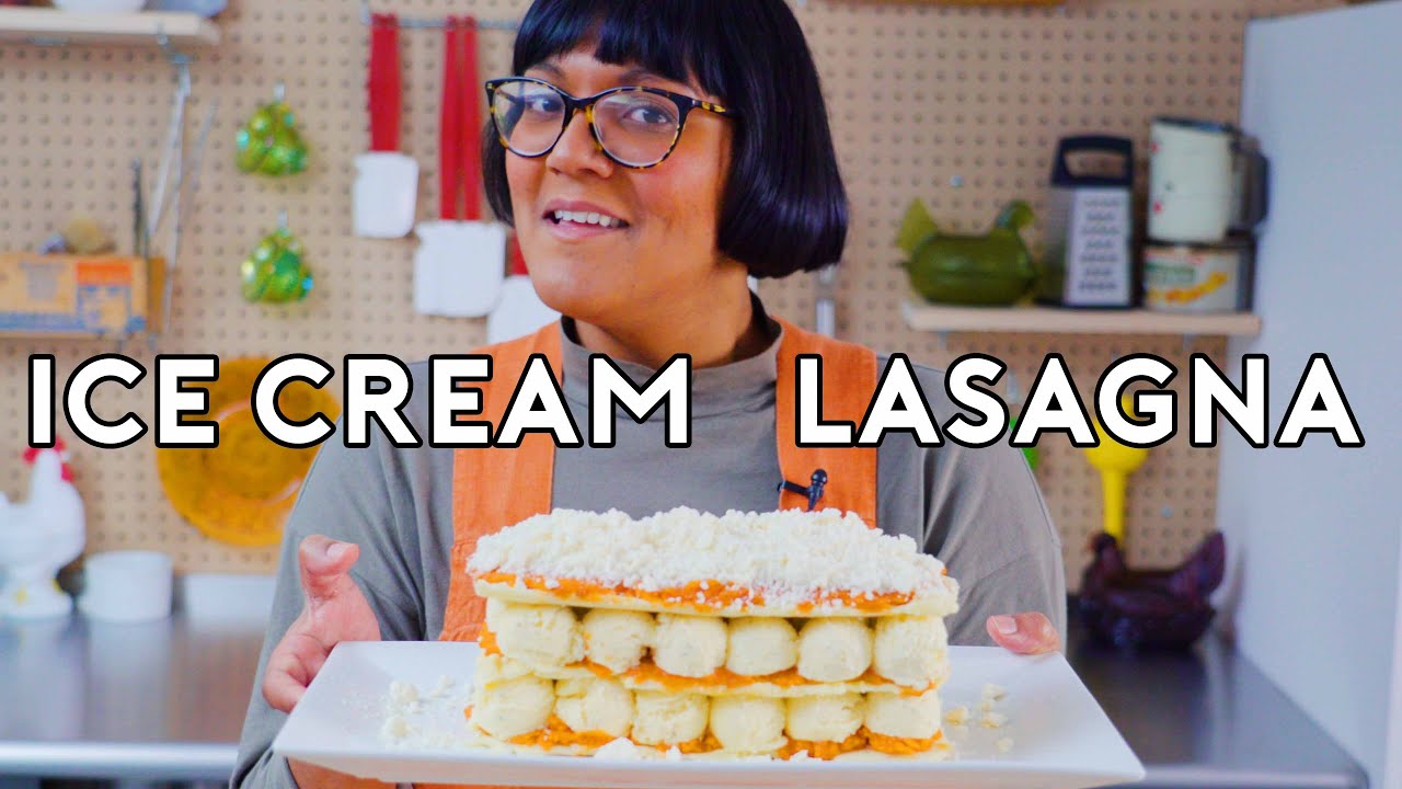 Ice Cream Lasagna | Stump Sohla | Babish Culinary Universe