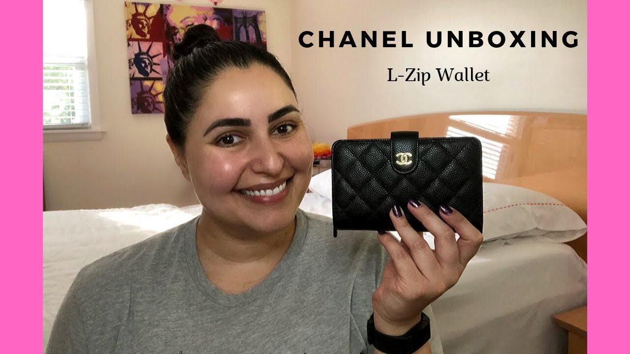 CHANEL L-Zip Wallet - Unboxing, Overview and First Impressions 