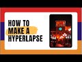 Как я создал видео Гиперлапс(hyperlapse) площади республики, в Ереване  обучающее видео