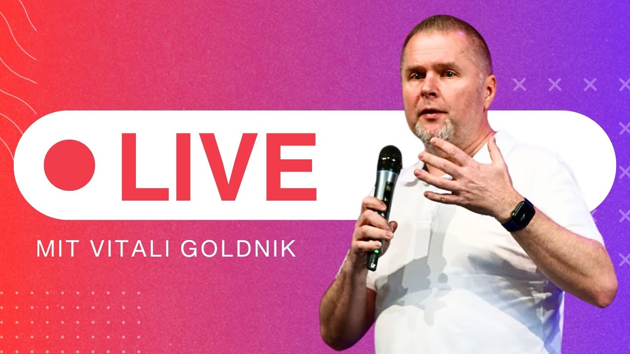 Wir sind Brückenbauer durch Christus in uns | Gottesdienst LIVE mit Vitali Goldnik | WDL 14.09.2025