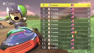 Mario Kart 8 - Online Races 45: Frankie Cup