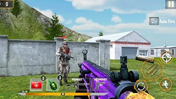 Modern Commando 3D: New Shooting- Army Games 2021 -  Android GamePlay #2