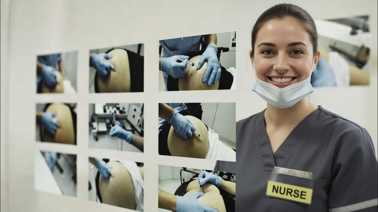 Hipp Injection procedure 💉 | Injection 90° angle On Hipp | Injection Master 💉💉