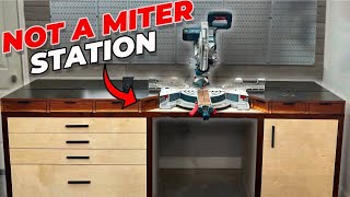 I built the perfect miter saw solution.