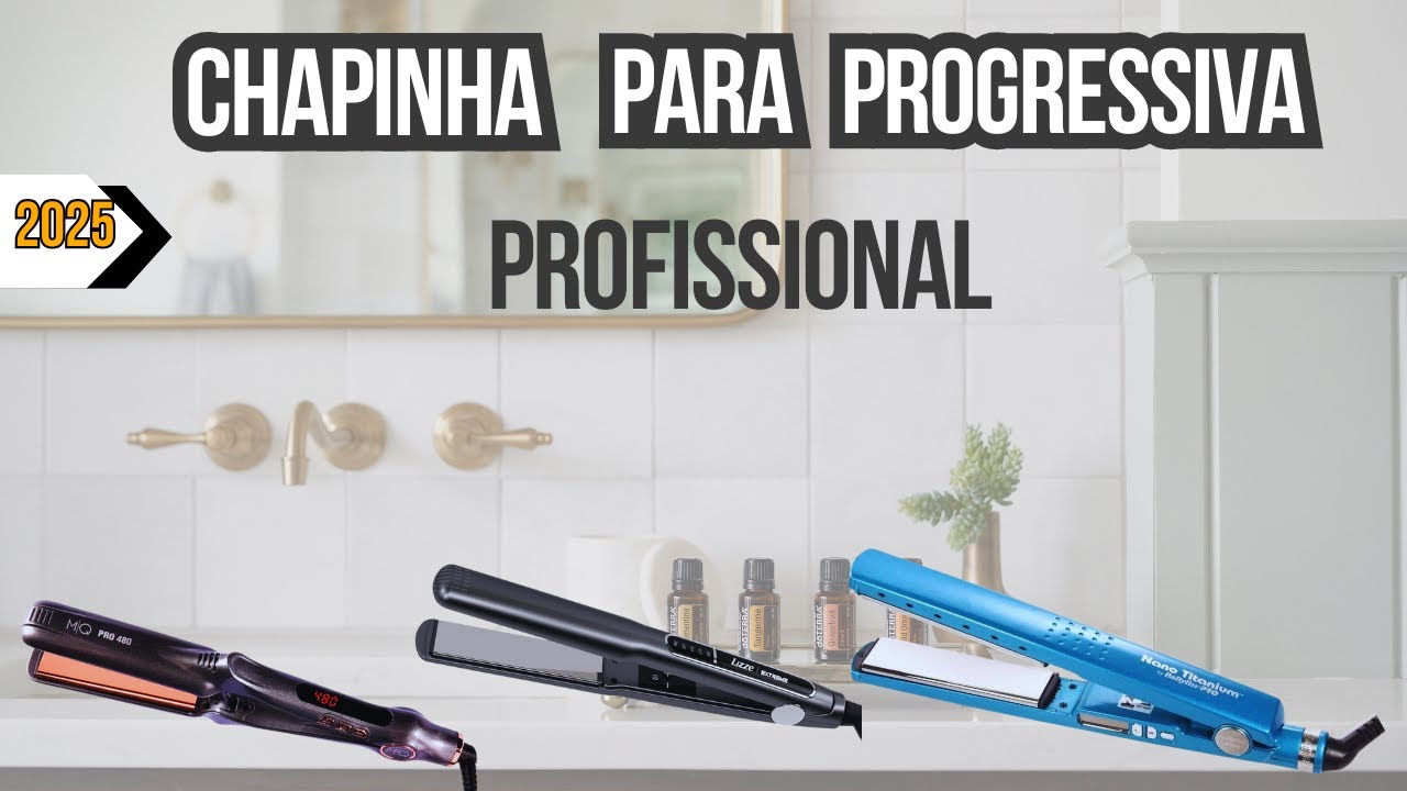 A Melhor Chapinha para PROGRESSIVA 2024 | PRANCHA ALISADORA ...