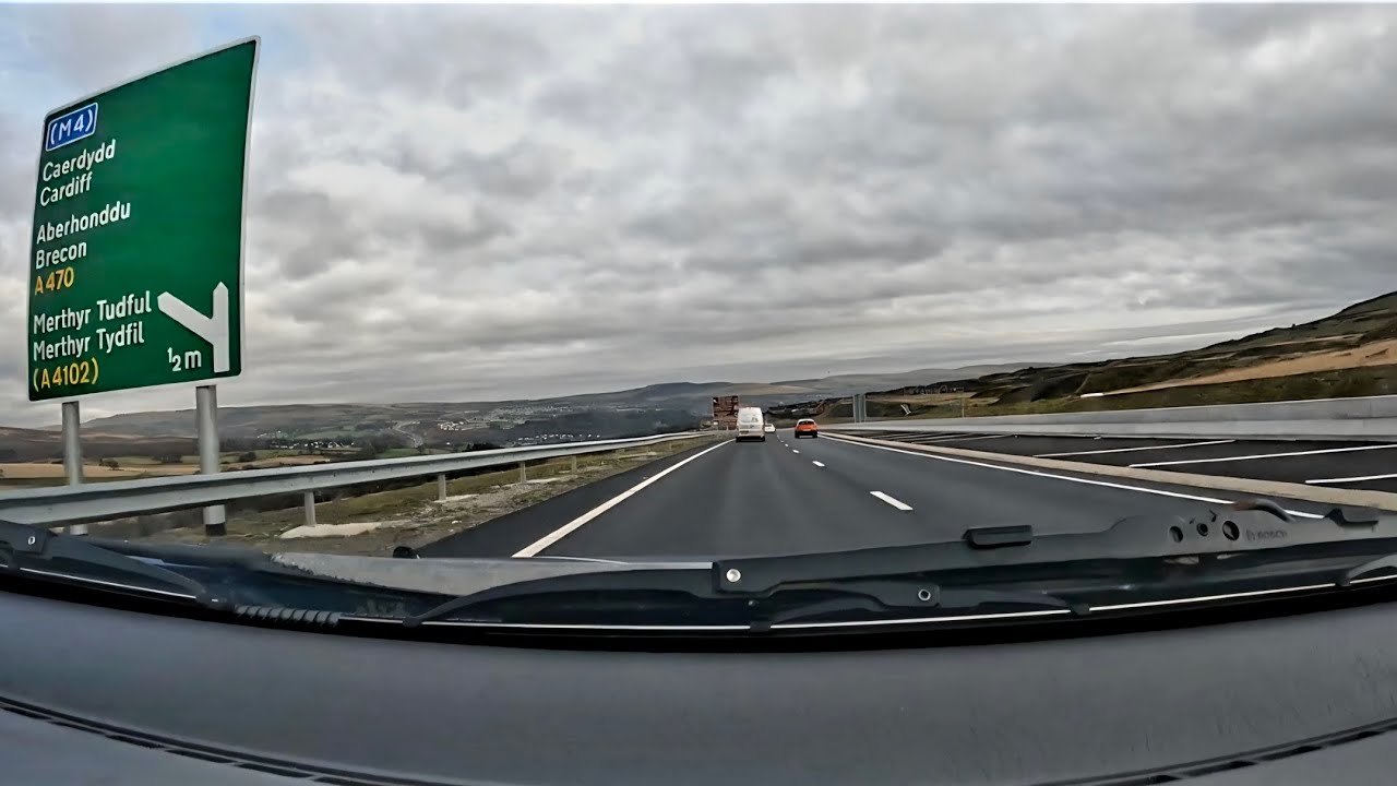 Aberdare, Llwydcoed, Heads of the Valleys & Gurnos/Merthyr Tydfil [Driving Welsh Roads]