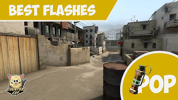 CS:GO de_Dust2 Pop Flashes