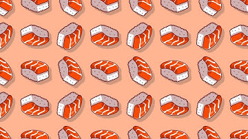 Sushi - Animated Background Loop 4K