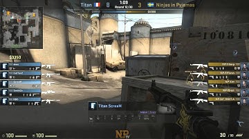 Titan vs NiP [de_dust2] CS:GO Starseries 2014