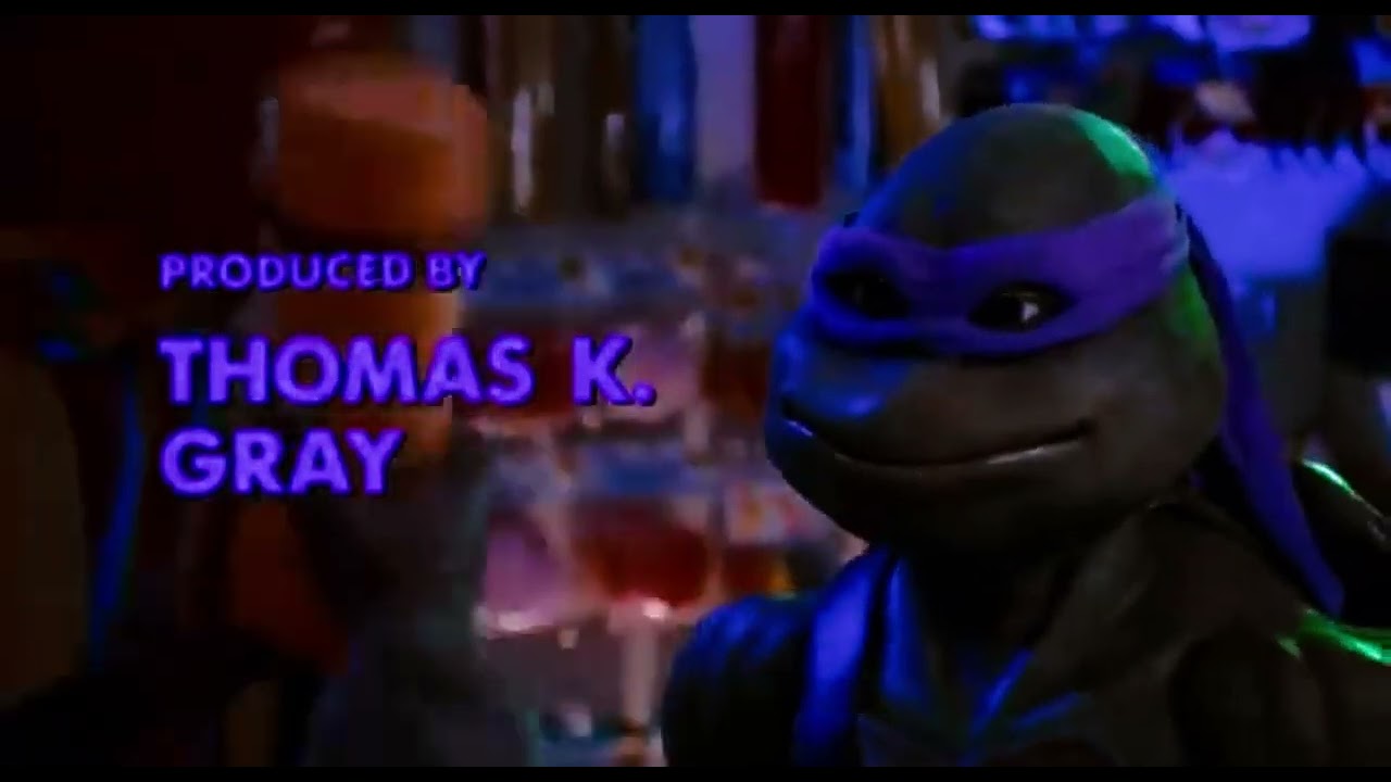 TMNT 1991 turtles vs thug's mall might - AMV Hawaiian rolls coaster ride