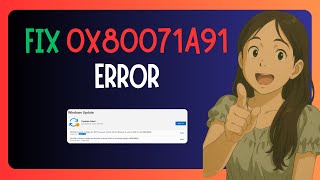 EASY FIX For 0x80071a91 Windows 11 Update Error