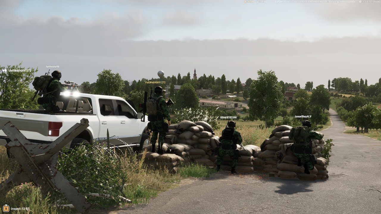 Reten del ejercito mexicano es atacado, Arma reforger