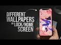 How to Set Different Wallpaper on Lock Screen and Home Screen iPhone (tutorial)