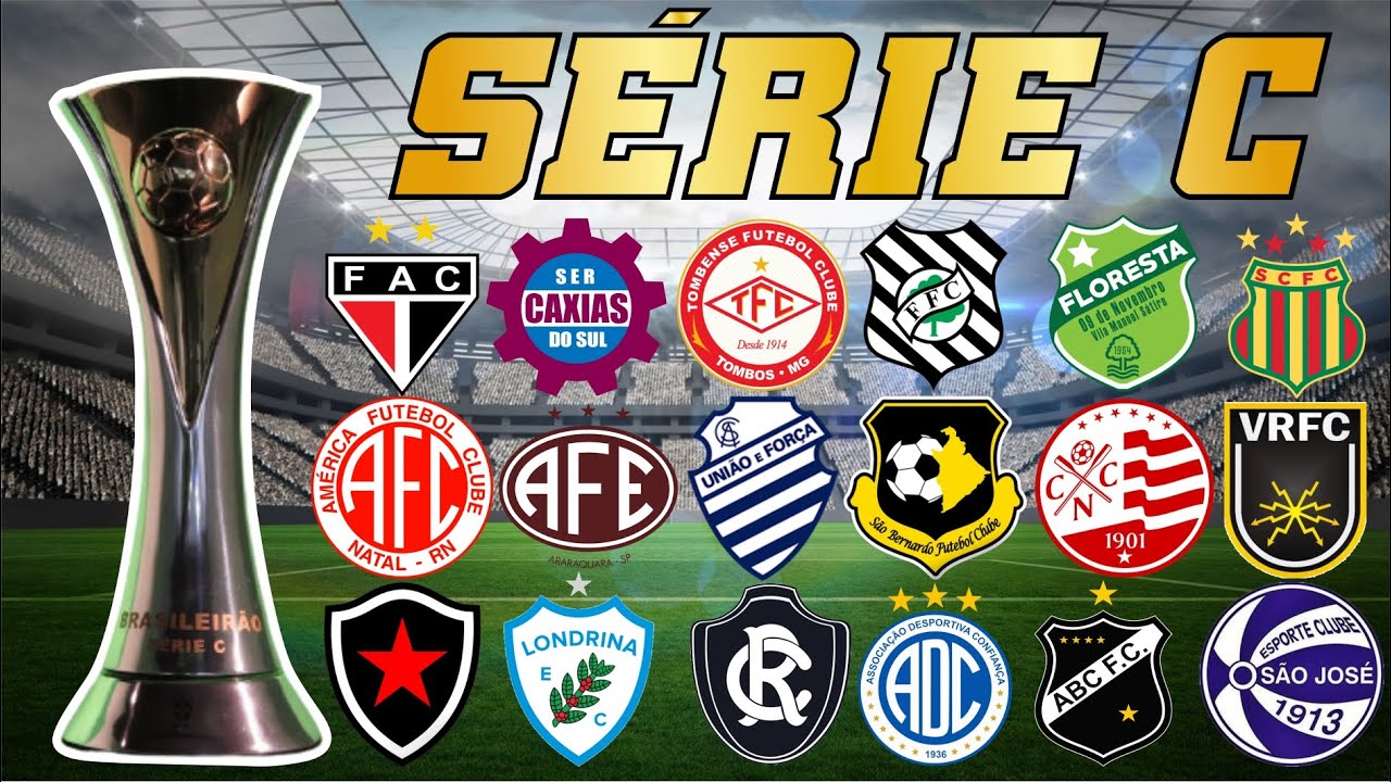 Os times da Série B que caíram para a Série C do Brasileirão 2024