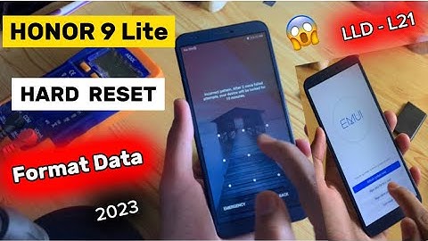 Honor 9 Lite | Hard Reset 🔥( LLD-L21 ) Pin ,Pattern,Password Unlock without PC💯✅ 2023