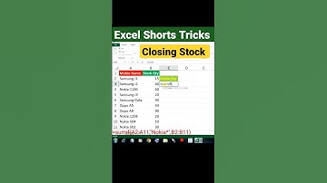 Excel Shorts Video #shorts #short #youtubeshorts #exceltricks #exceltips #excel #excelvideos #tips