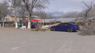 Winds up to 75mph cause damage across Albuquerque