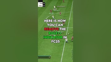 How to remove Role++ Indicator in FC25 #fc25 #eafc25 #fifa25