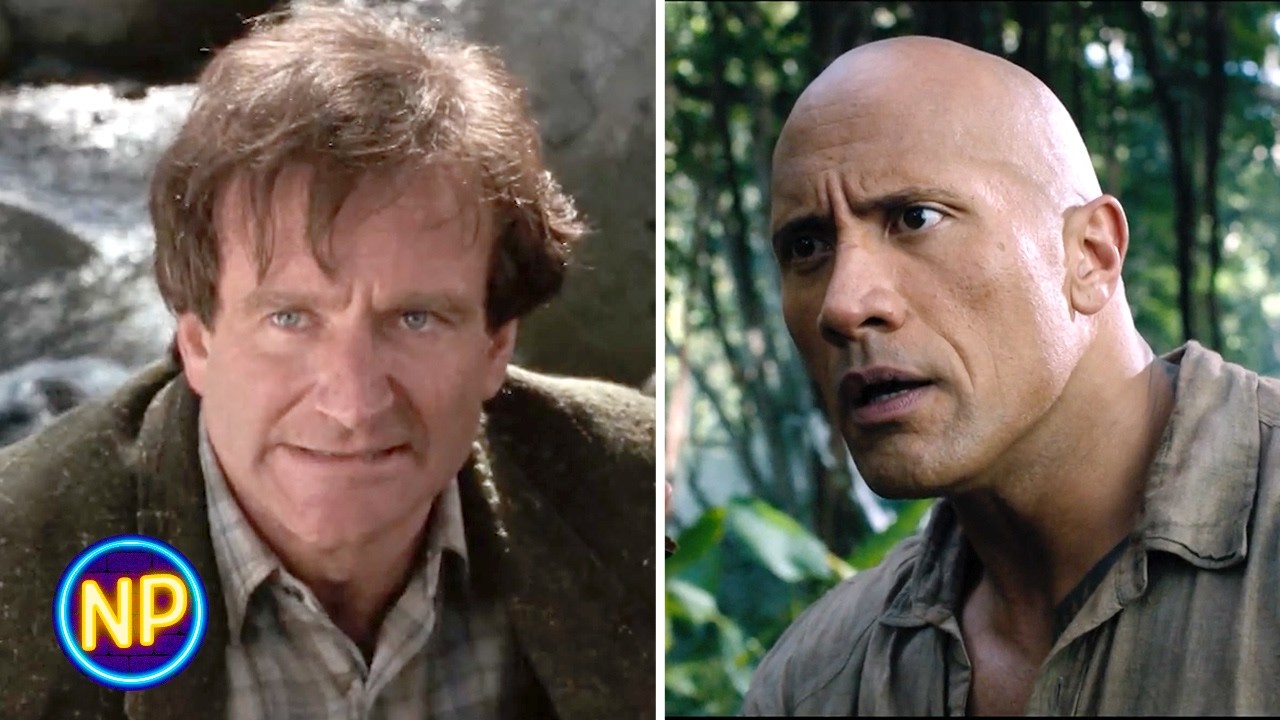 ⁣Jumanji Through the Years