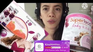 Kinohimitsu - Bust Enhancer Drink - C-UP & Superfood (Nutritious Drink)
