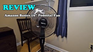 Amazon Basics 16″ Pedestal Fan with Remote Review – Is It Good Should You Buy It