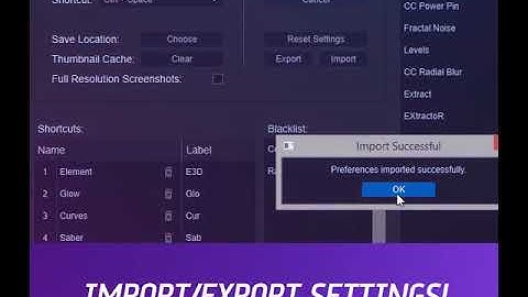 Video Copilot FX Console