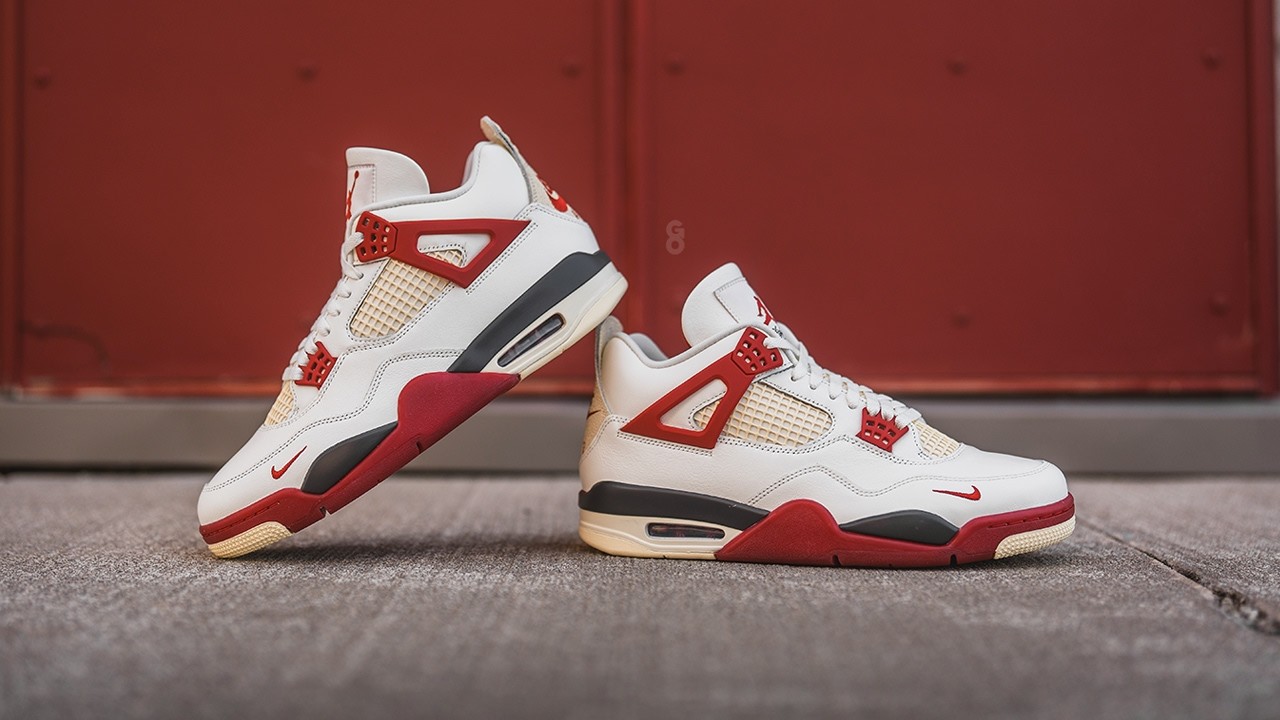 靴 Nike Air Jordan 4 Nigel Sylvester Brick Nigel Sylvester x Air Jordan 4 Retro OG SP 