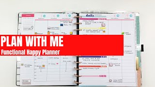 Plan With Me | Happy Planner Hourly