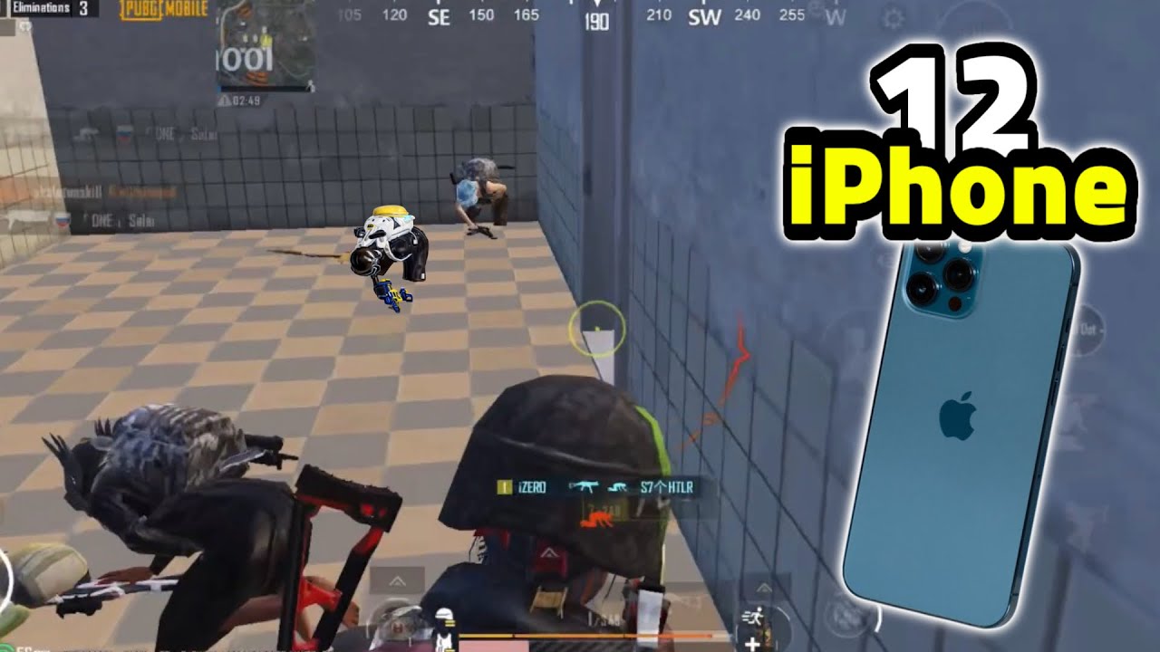 سرعة ايفون 12 في مود رمضان 4.2 سولو سكواد ببجي موبايل iPhone 12 in pubg mobile 2026