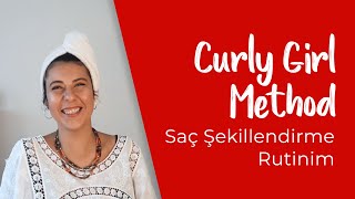 KIVIRCIK SAÇ ŞEKİLLENDİRME RUTİNİM | CURLY GIRL METHOD | Kıvırcık Kız Metodu Hakkında Her Şey – 4