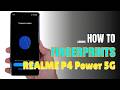 How to enable Fingerprints on Realme P4 Power 5G